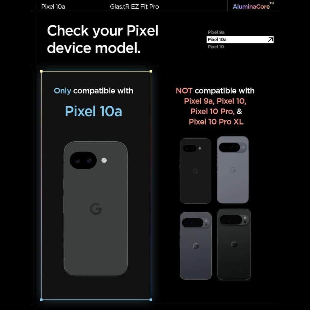 Spigen Glas.tR EZ Fit Pro - θήκη για Google Pixel 10a - Διάφανο 6