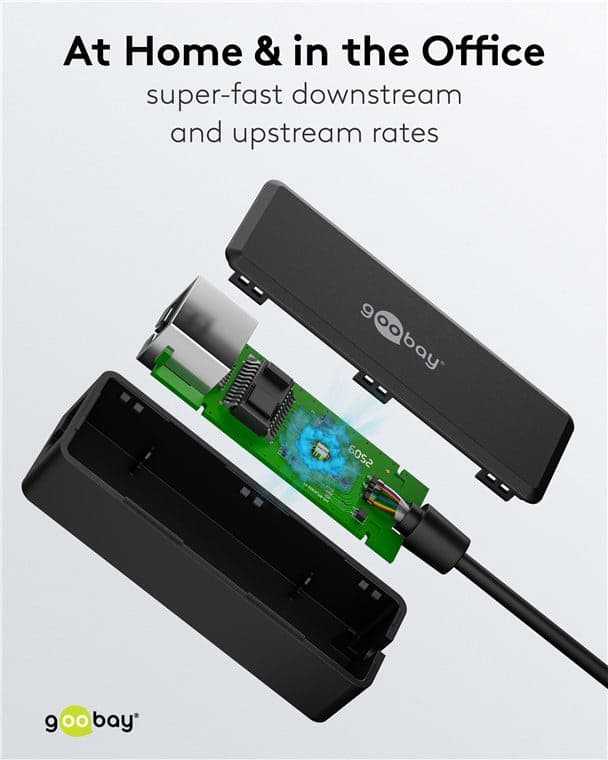 GOOBAY αντάπτορας δικτύου 76579, USB-C, 1000Mbps Ethernet, μαύρος 8
