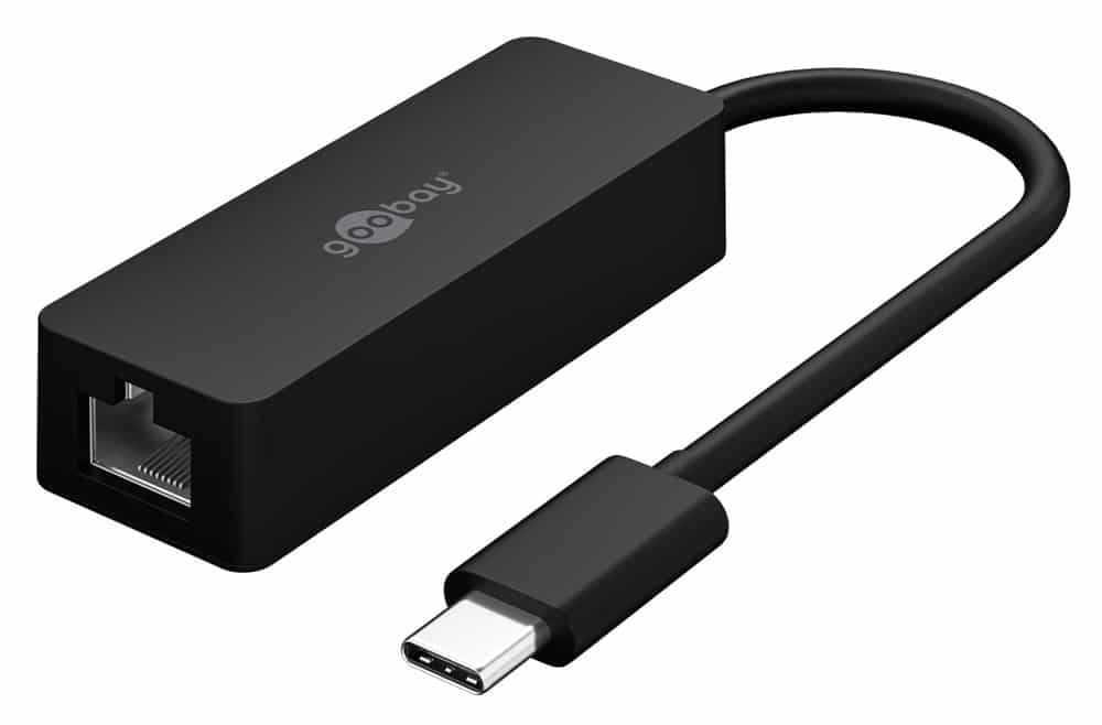 GOOBAY αντάπτορας δικτύου 76579, USB-C, 1000Mbps Ethernet, μαύρος 9