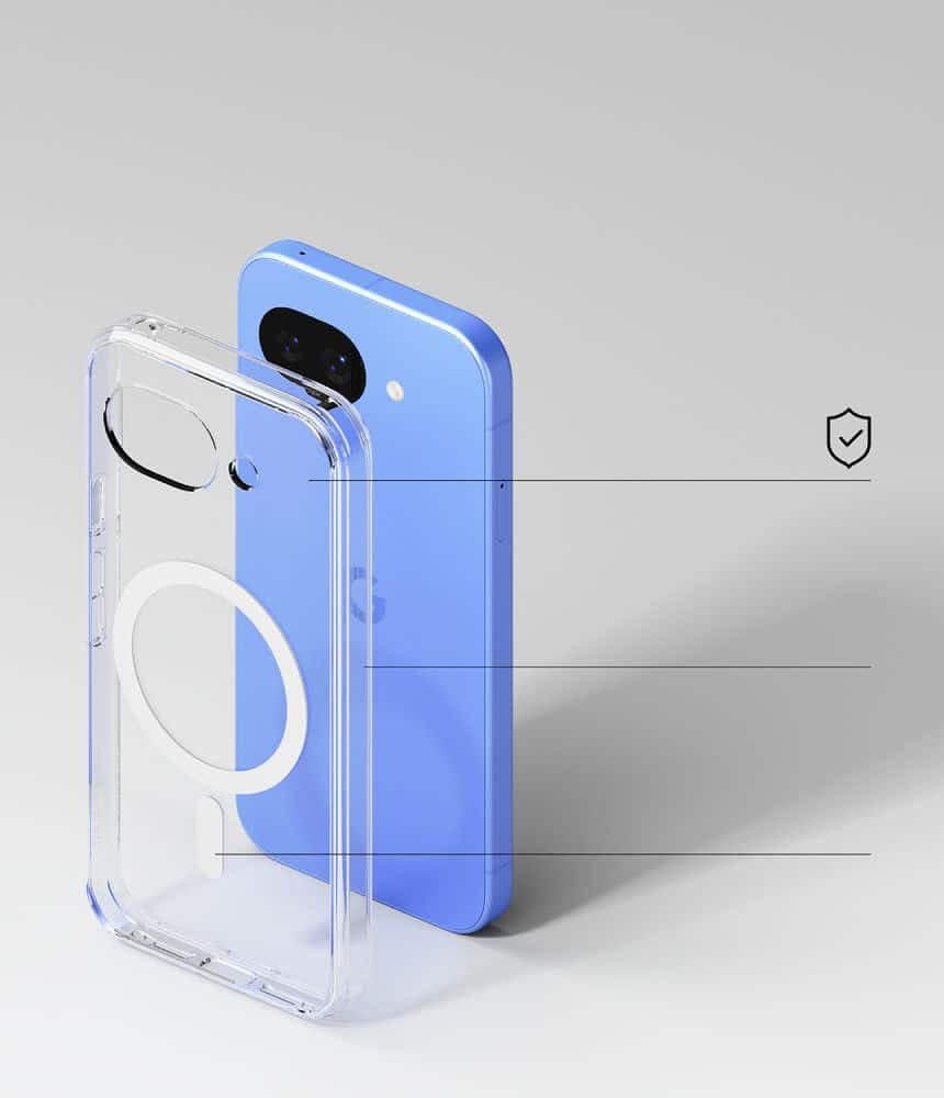Ringke Fusion Magnetic MagSafe - θήκη για Google Pixel 10a - Διάφανο 7
