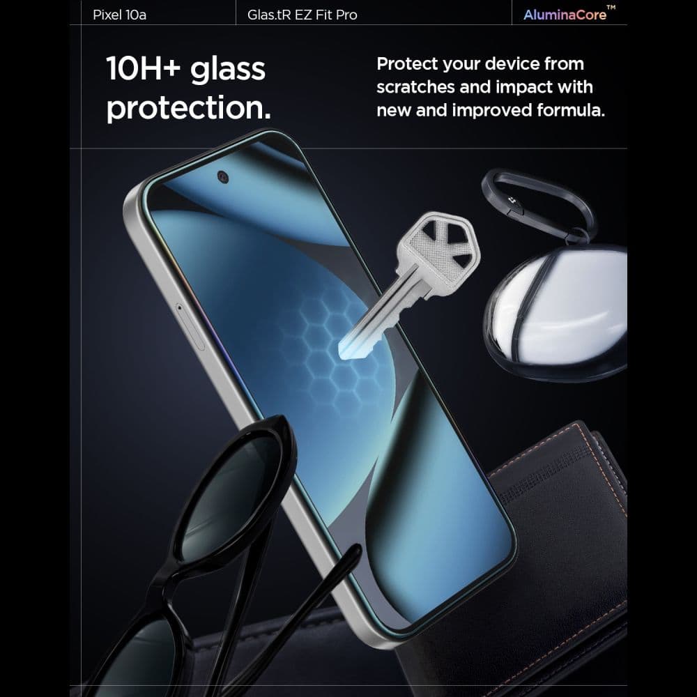 Spigen Glas.tR EZ Fit Pro - θήκη για Google Pixel 10a - Διάφανο 7