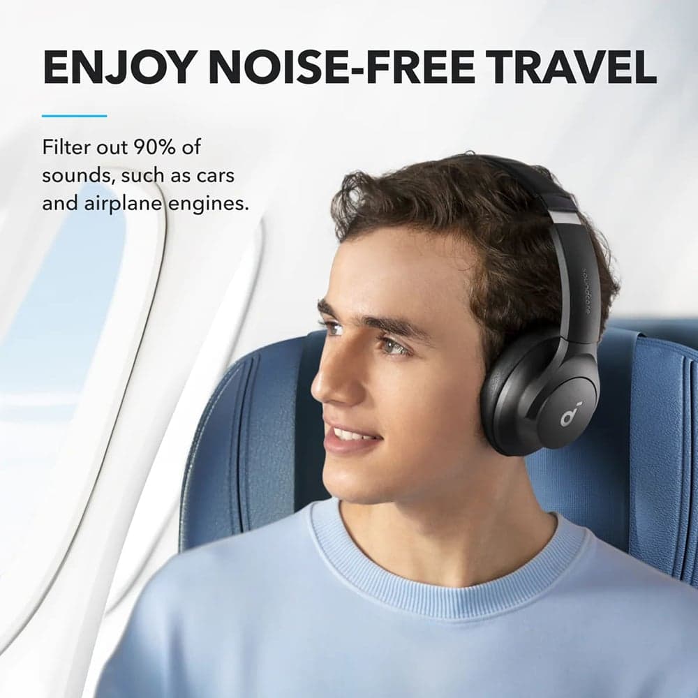 Anker - Ασύρματα Ακουστικά Life Q20i (A3004G11) - Bluetooth, Υβριδική Ενεργή Ακύρωση Θορύβου, Διπλές Συνδέσεις - Μαύρο 6