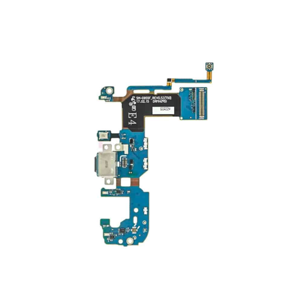 Samsung - Θύρα φόρτισης (15985) - Samsung Galaxy S8 Plus (SM-G955), Service Pack GH97-20394A - Μαύρο