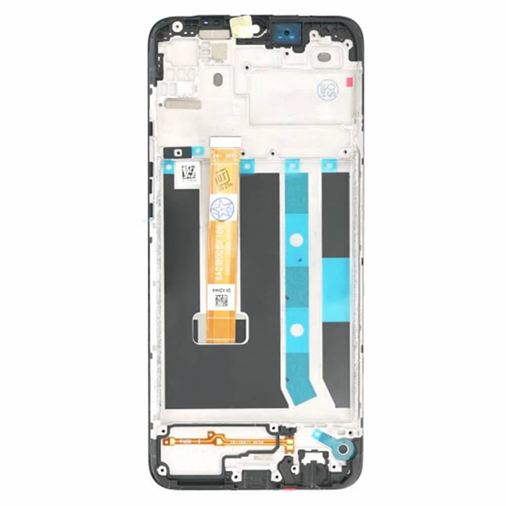 OEM - Οθόνη αφής με πλαίσιο (15590) - Oppo A15 / A15s - Μαύρο 2