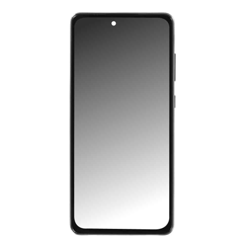 OEM - Οθόνη αφής με πλαίσιο (21235) - Samsung Galaxy A72 4G (SM-A725) - Μαύρο