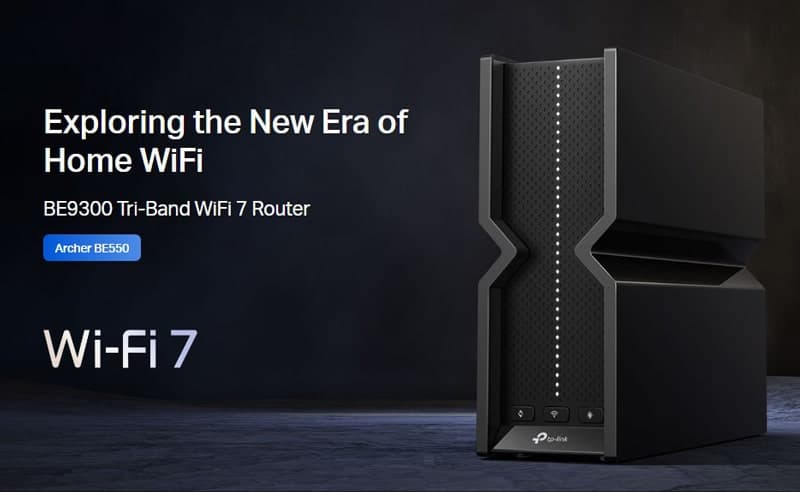 Δρομολογητής TP-LINK Archer BE550, WiFi 7, 9214Mbps BE9300, Tri-Band, Έκδ. 1.0 2