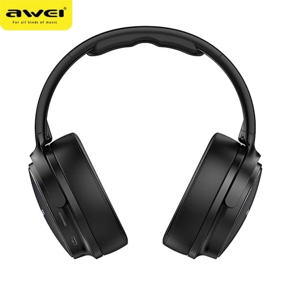 Ακουστικά Bluetooth AWEI A780BL, μαύρα, με ενσωματωμένο αυτί 4