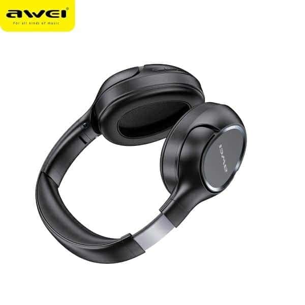 Ακουστικά Bluetooth AWEI A770BL Over-Ear, μαύρα 4