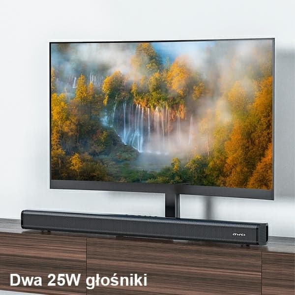 AWEI Soundbar Bluetooth Y999 μαύρο 4