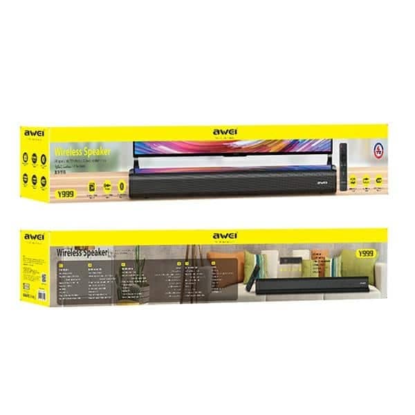 AWEI Soundbar Bluetooth Y999 μαύρο 6