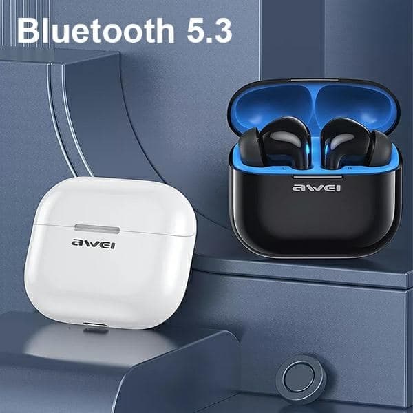 Σταθμός σύνδεσης ακουστικών AWEI Bluetooth 5.3 T1 Pro+, μαύρο 2
