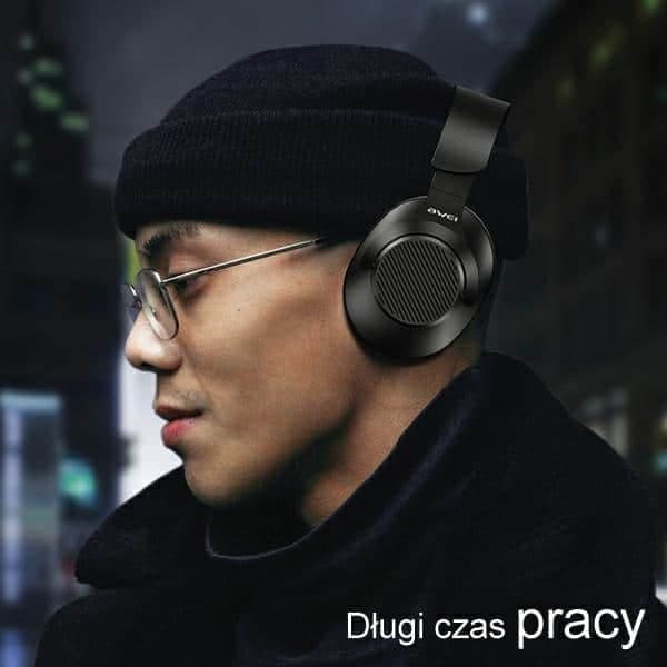 Ακουστικά Bluetooth AWEI A997 Pro ANC Over-Ear, μαύρα 4