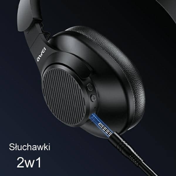 Ακουστικά Bluetooth AWEI A997 Pro ANC Over-Ear, μαύρα 5