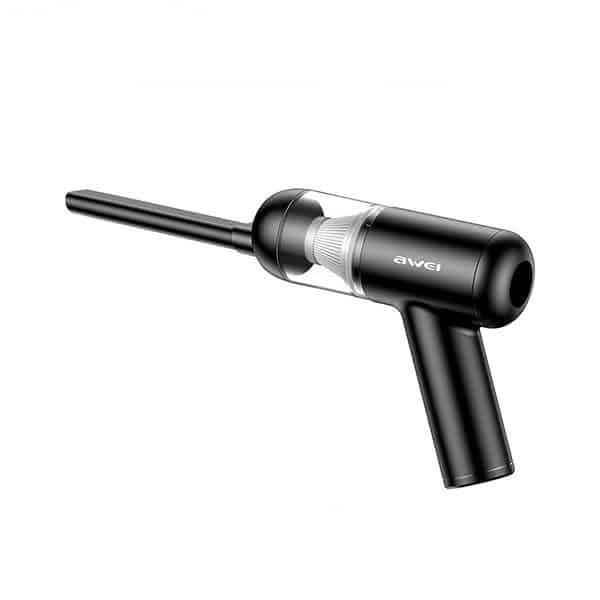 Ηλεκτρική σκούπα AWEI Mini V2 Ασύρματη με ένδειξη σκόνης, μαύρη 2