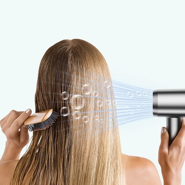 Πιστολάκι μαλλιών AWEI DS-1 χωρίς φύλλα μαύρο 5
