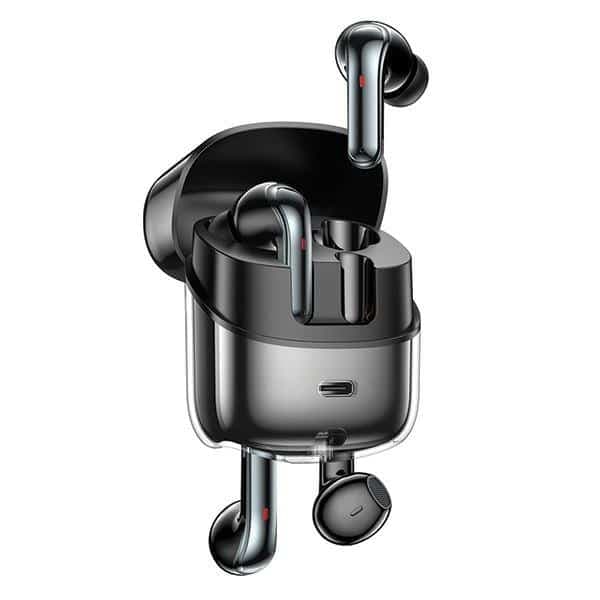 Ακουστικά AWEI Bluetooth 5.3 T79 ENCTWS + βάση σύνδεσης σε μαύρο χρώμα