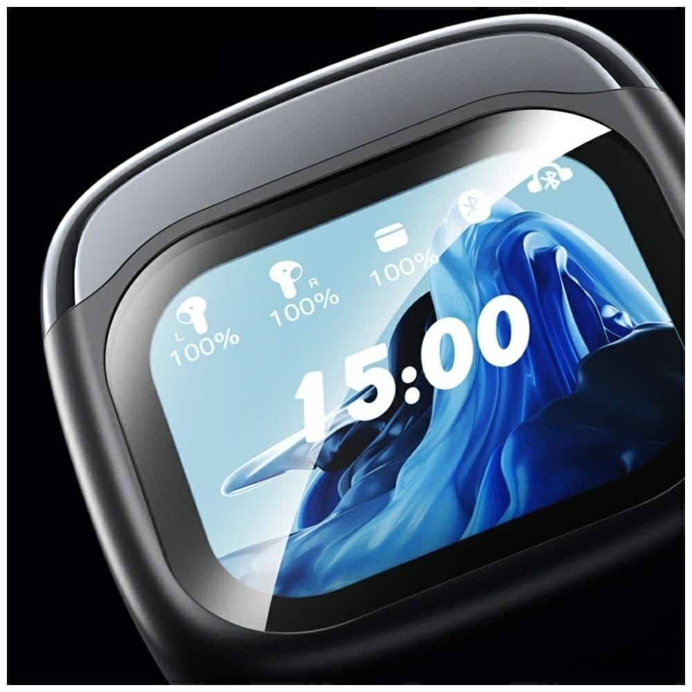 Ασύρματα ακουστικά AWEI TP100 ENC Bluetooth 5.4 TWS + βάση σύνδεσης μαύρο 3