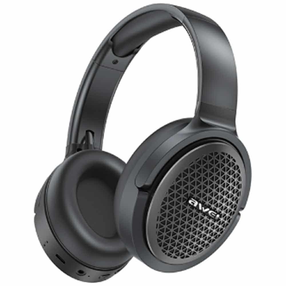 Ακουστικά Bluetooth AWEI overear AT78 ANC μαύρα