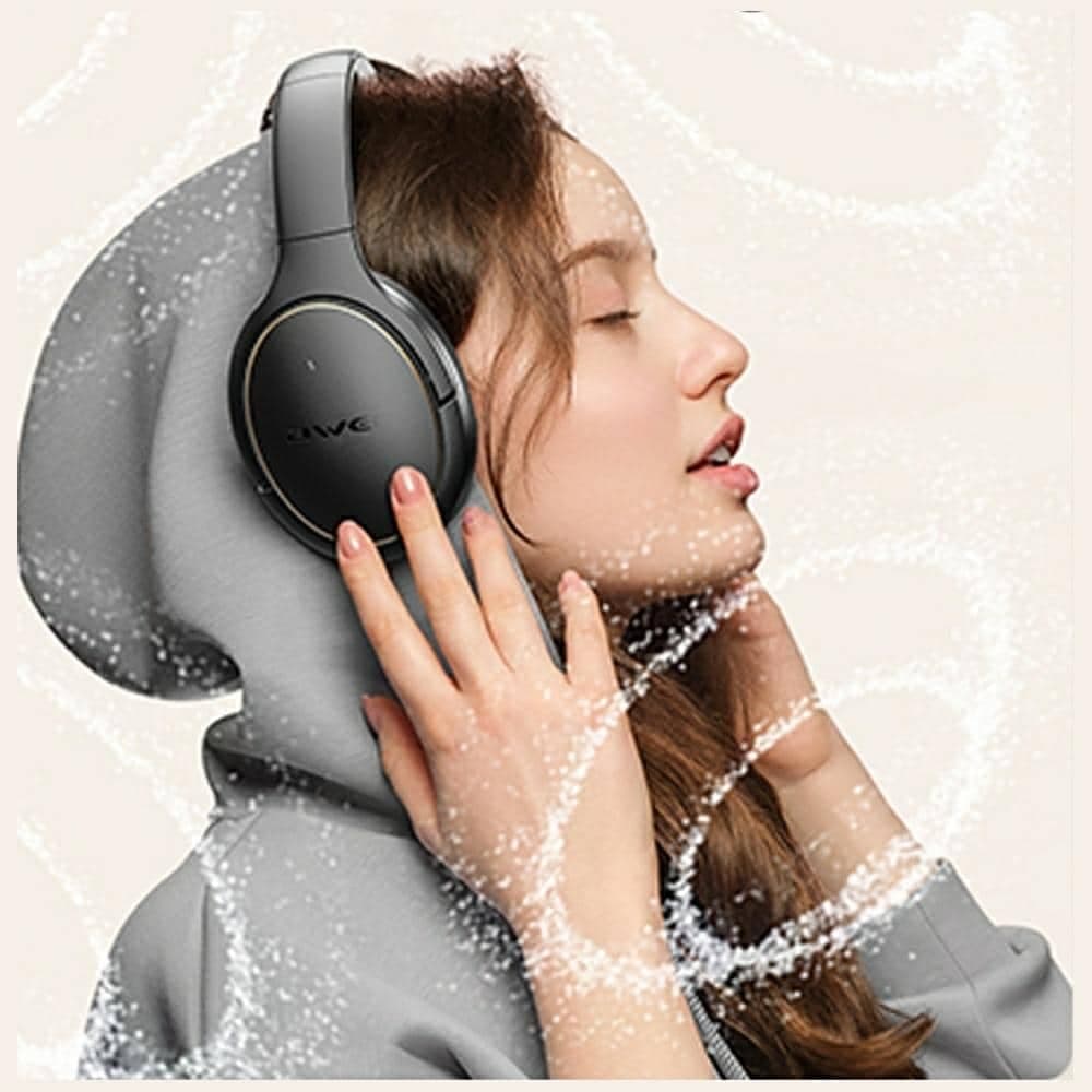 Ακουστικά Bluetooth AWEI overear AT20 λευκά 2