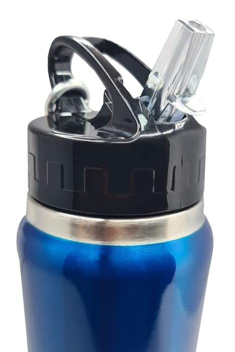 BRUNO θερμός BRN-0070, με καλαμάκι & γάντζο, anti-slip, 750ml, μπλε 2