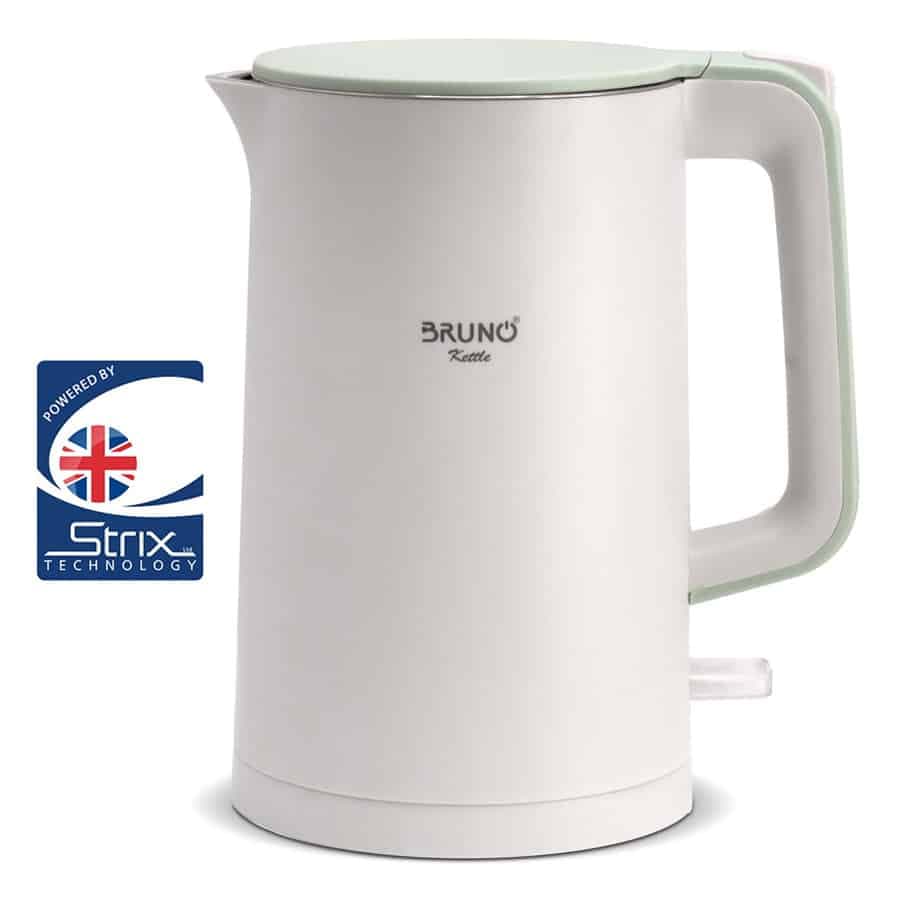 BRUNO βραστήρας BRN-0140 με διπλό τοίχωμα, 1.7L, Strix, 2200W, λευκός