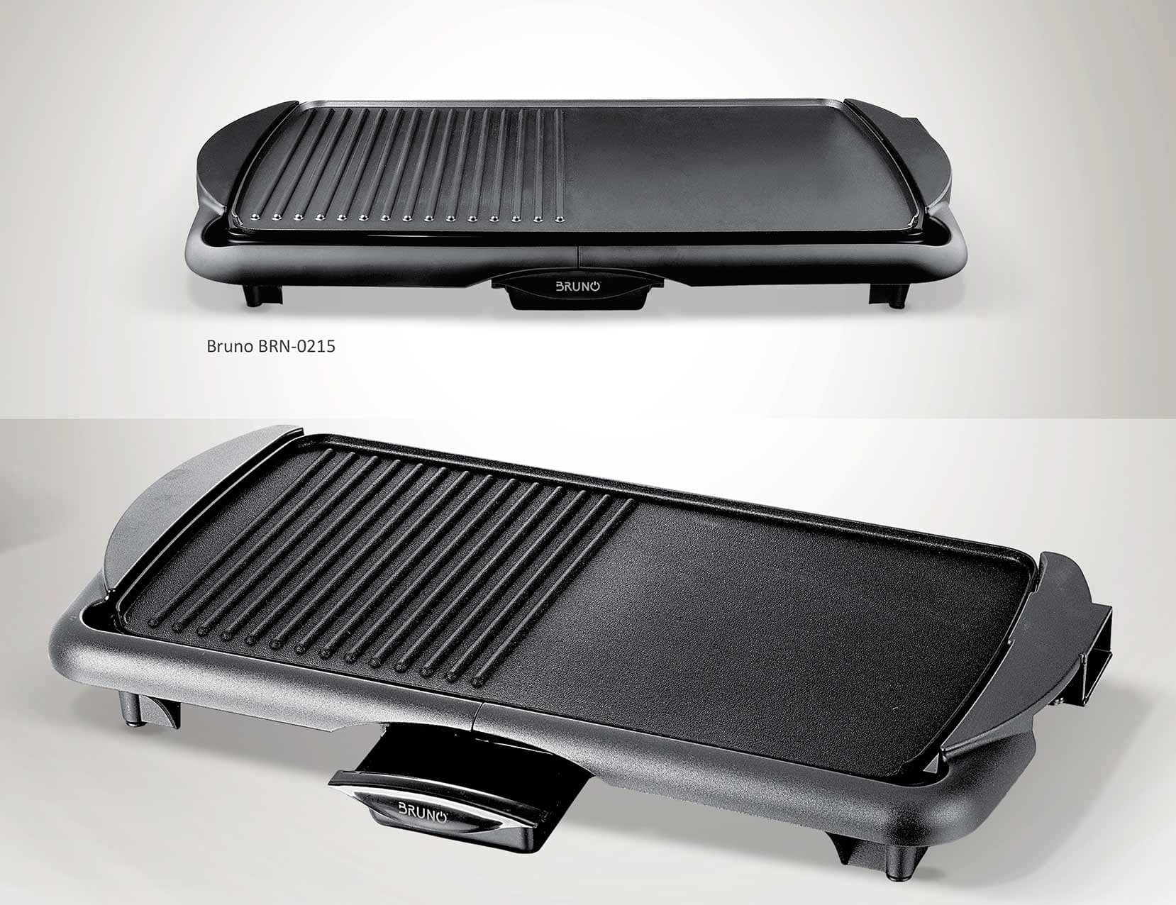 BRUNO ηλεκτρική ψησταριά BRN-0215, 2000W, 48x26εκ, με ρυθμιζόμενο θερμοστάτη 7