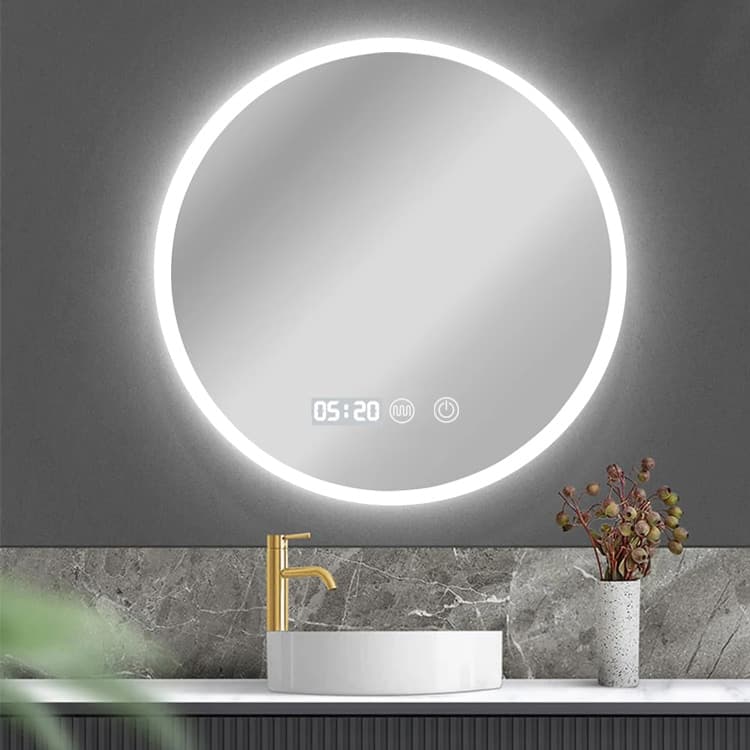 BRUNO καθρέφτης μπάνιου LED BRN-0275, στρόγγυλος, 24W, Φ50cm, IP67 2