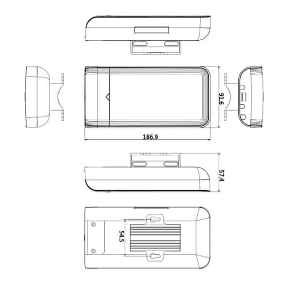 Ασύρματο CPE εξωτερικού χώρου HIKVISION DS-3WF02C-5AC/O, 867Mbps 5GHz, 12dBi 2