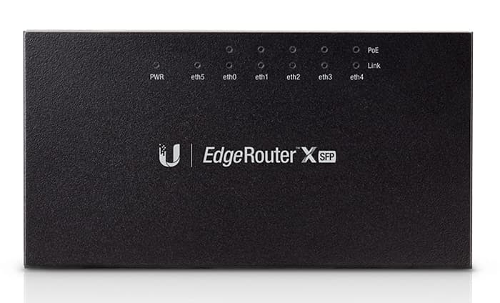 Δρομολογητής UBIQUITI EdgeRouter X SFP, 5 θύρες Gigabit PoE, 1000Mbps, 50W 2