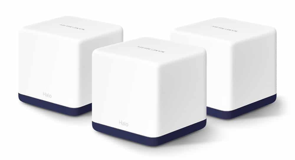 Σύστημα Wi-Fi πλέγματος MERCUSYS Halo H50G, 1.9Gbps διπλής ζώνης, 3τμχ, Έκδ. 1.0