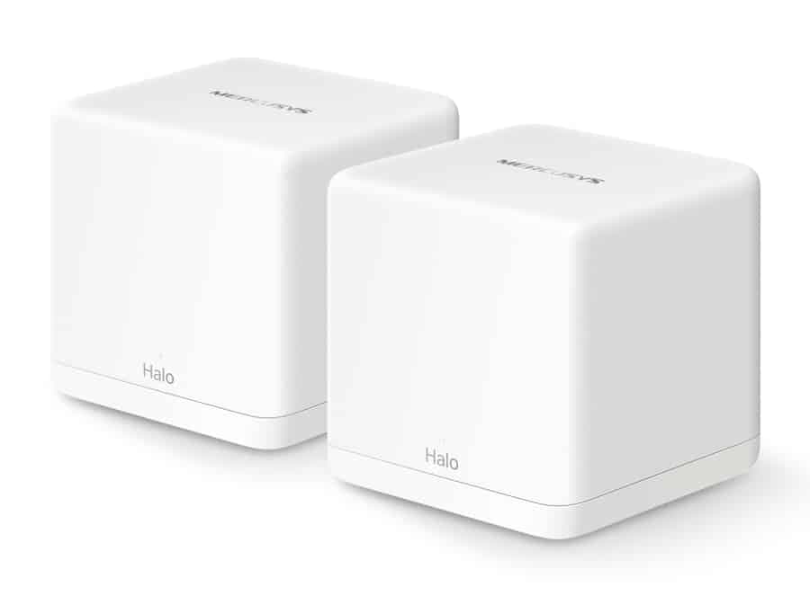Σύστημα MERCUSYS Mesh WiFi 6 Halo H60X, 1500Mbps Διπλής Ζώνης, 2τμχ, V.1.0