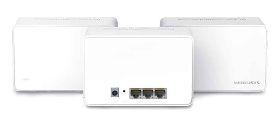 Σύστημα MERCUSYS Mesh Wi-Fi 6 Halo H80X, 3Gbps Διπλής Ζώνης, 3τμχ, Έκδ. 1.0 5