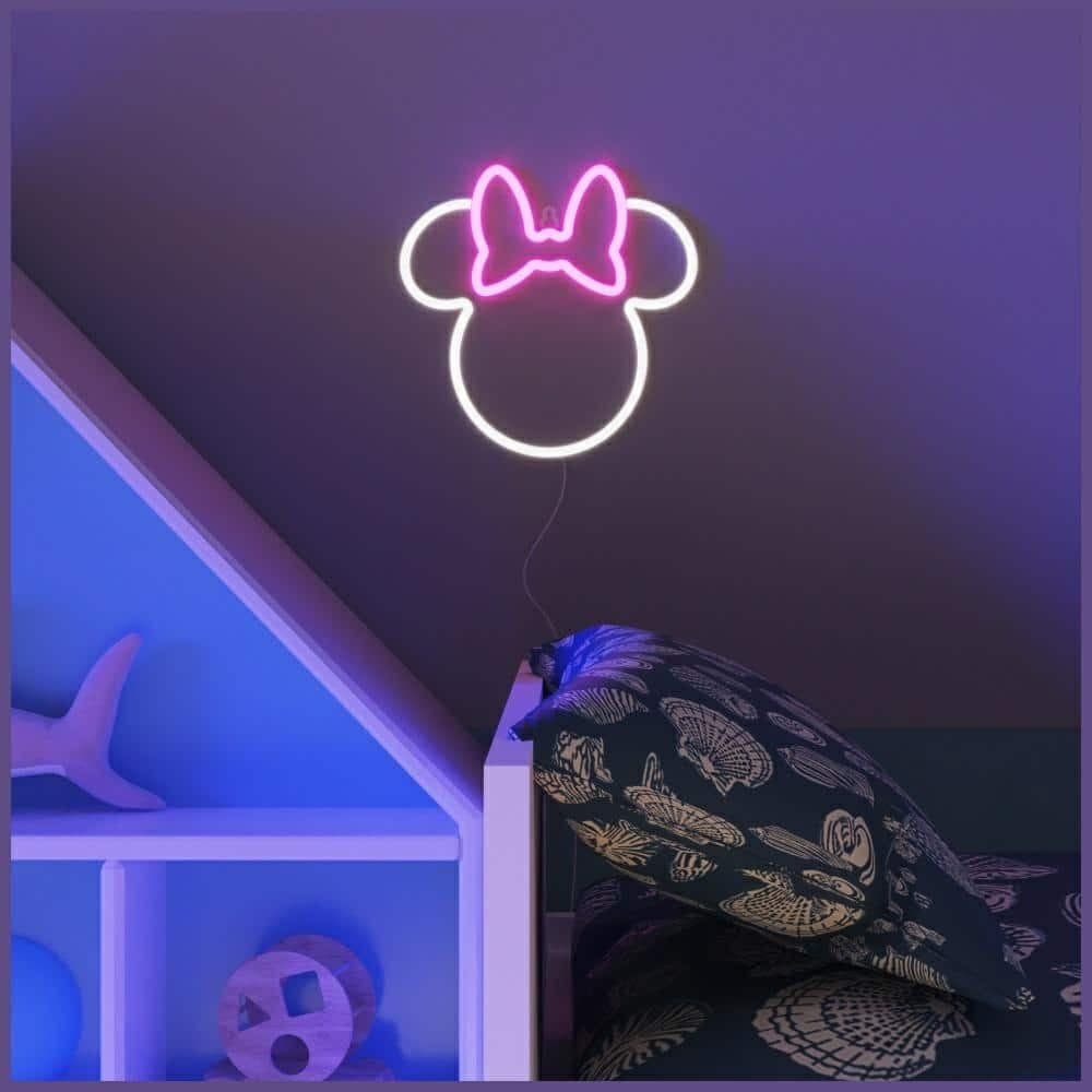 Μίνι αυτιά Minnie της Disney με την Neon Yellowpop 4