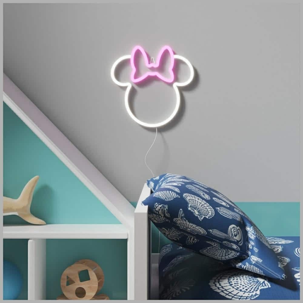 Μίνι αυτιά Minnie της Disney με την Neon Yellowpop 2