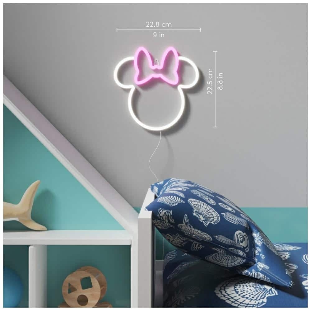 Μίνι αυτιά Minnie της Disney με την Neon Yellowpop 3