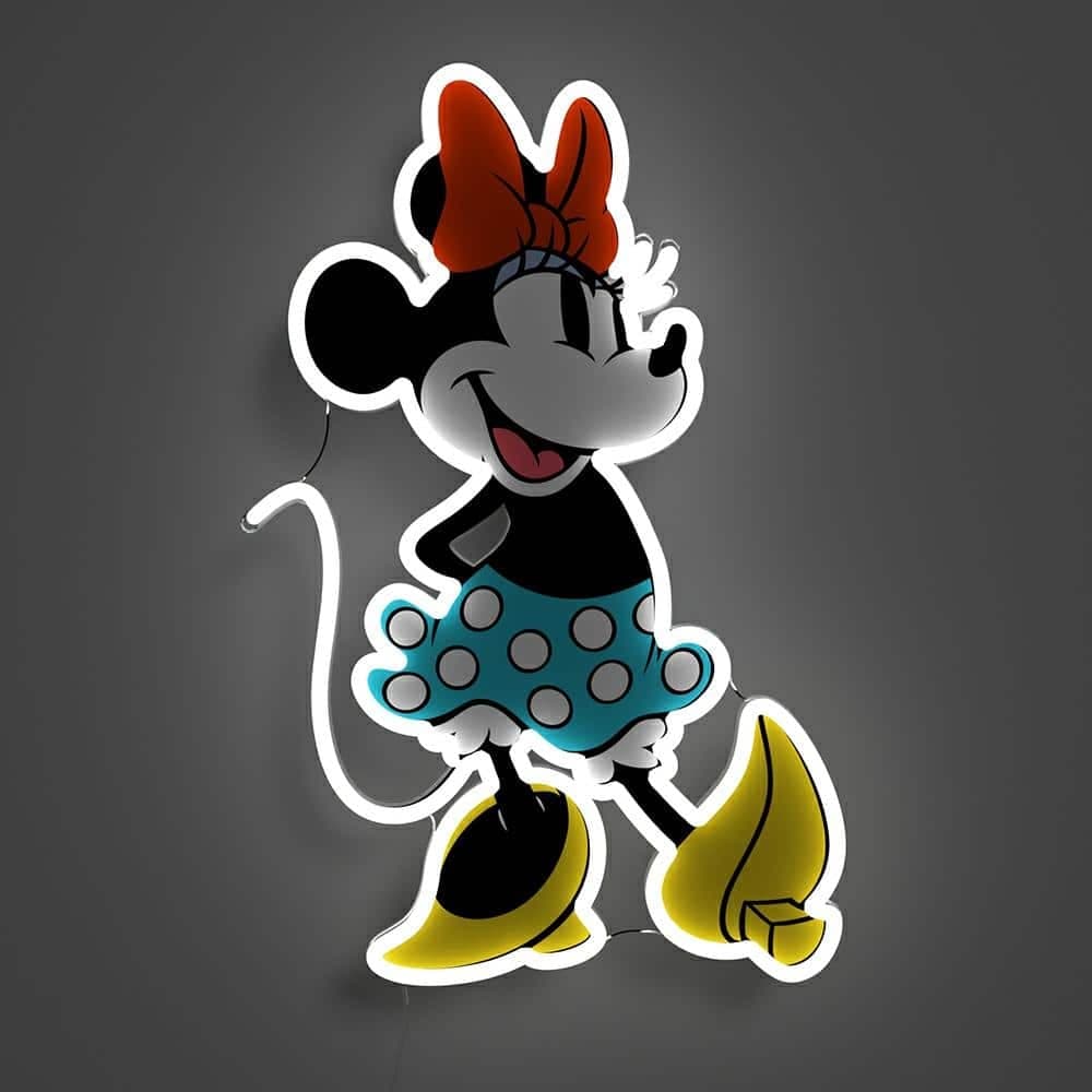Neon Yellowpop Disney Minnie Ολόσωμο