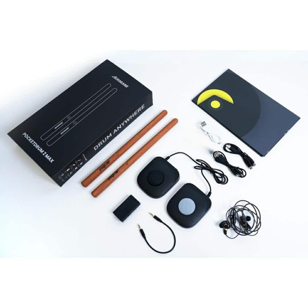 Φορητό ηλεκτρονικό κιτ ντραμς AeroBand PocketDrum 2 Max καφέ 7