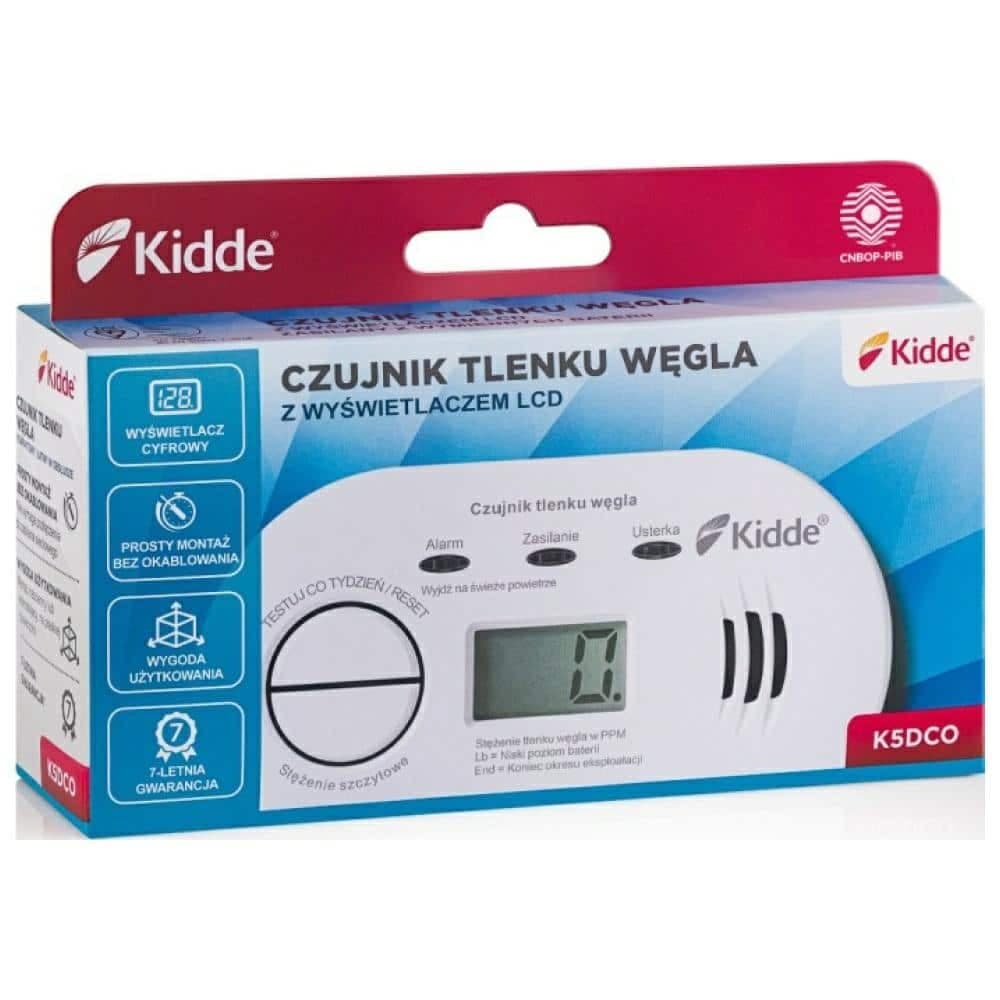 Οθόνη LCD ανιχνευτή μονοξειδίου του άνθρακα KIDDE K5DCO 5