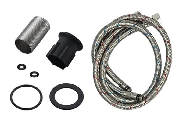 BRUNO μπαταρία νιπτήρα M11570-235C, αναμεικτική, ασημί 7
