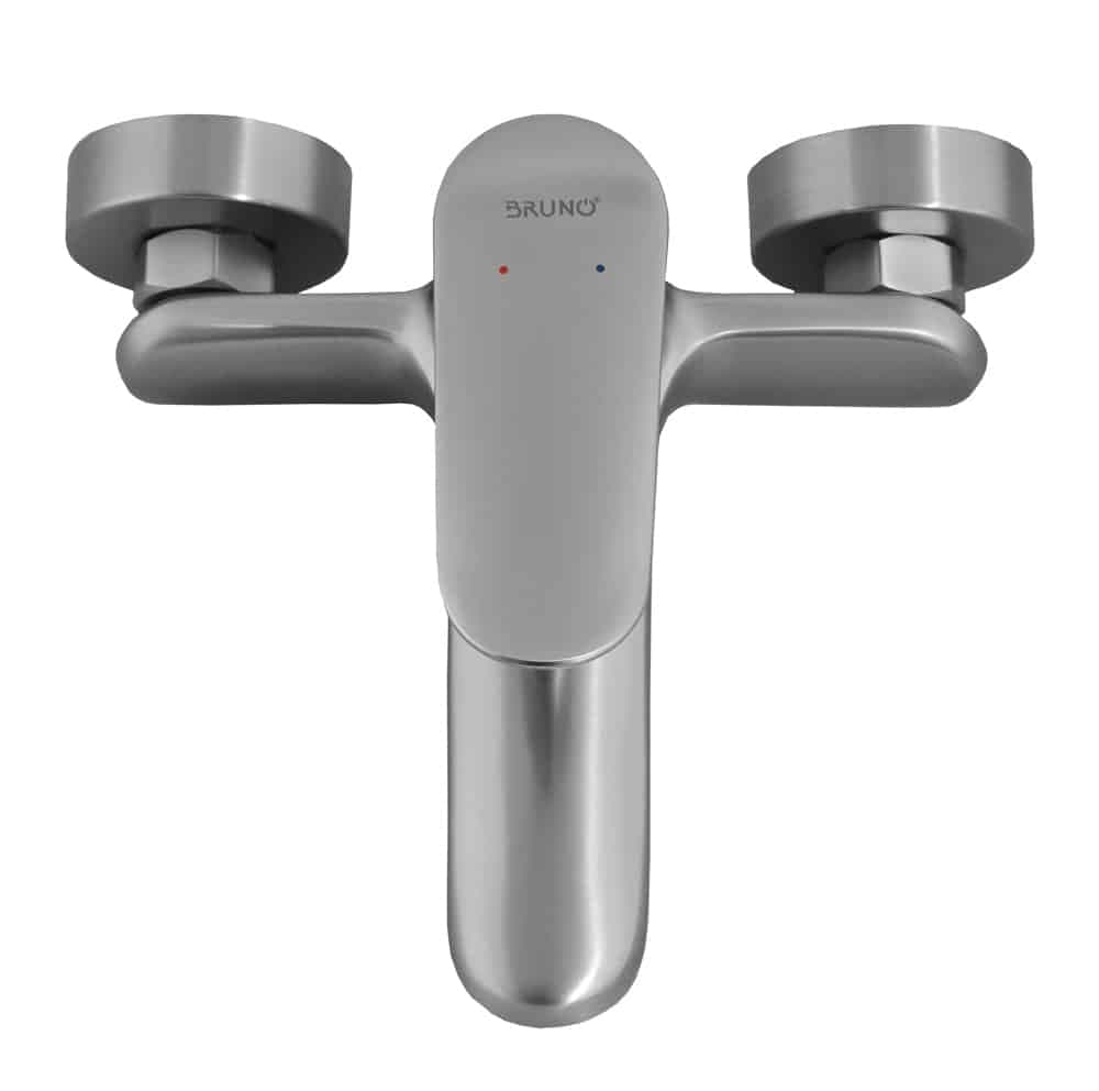 BRUNO μπαταρία τοίχου μπάνιου M31570-235C, αναμεικτική, ασημί 3