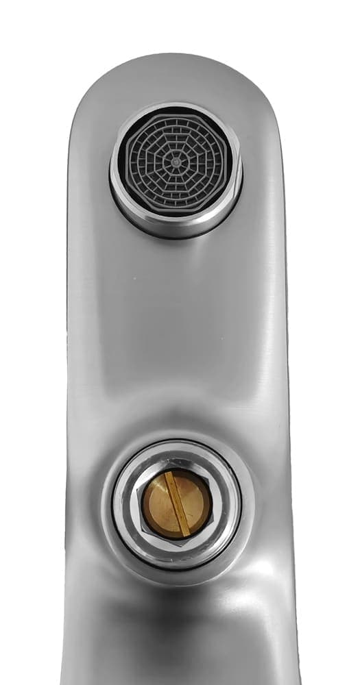 BRUNO μπαταρία τοίχου μπάνιου M31570-235C, αναμεικτική, ασημί 5