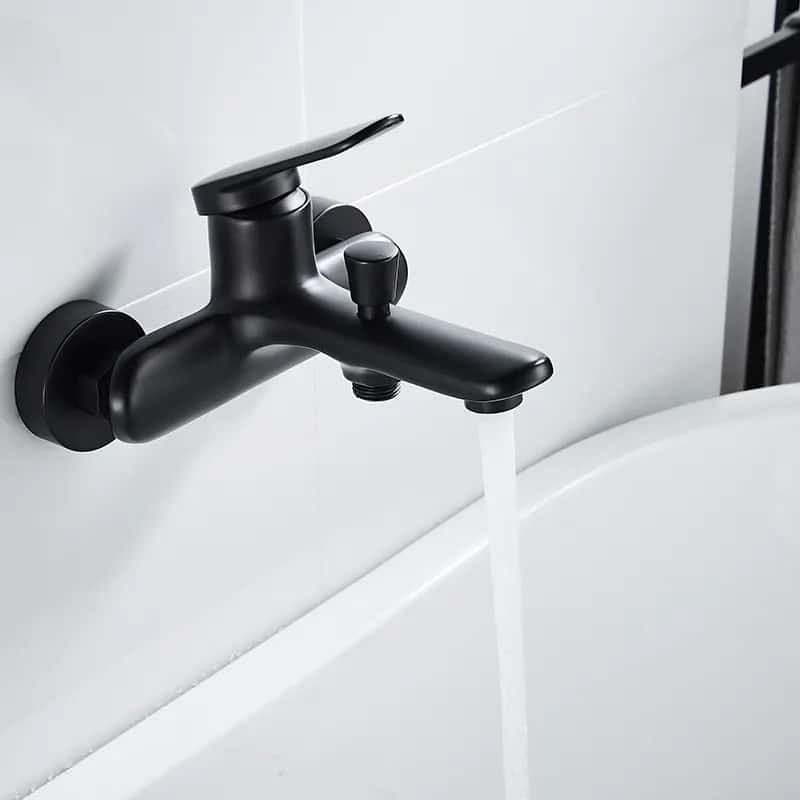 BRUNO μπαταρία τοίχου μπάνιου M31570-235H, αναμεικτική, μαύρη 2