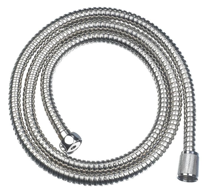 BRUNO σετ κεφαλή ντους με τηλέφωνο M63125-531, αναμεικτική, εντοιχισμού, ασημί 6