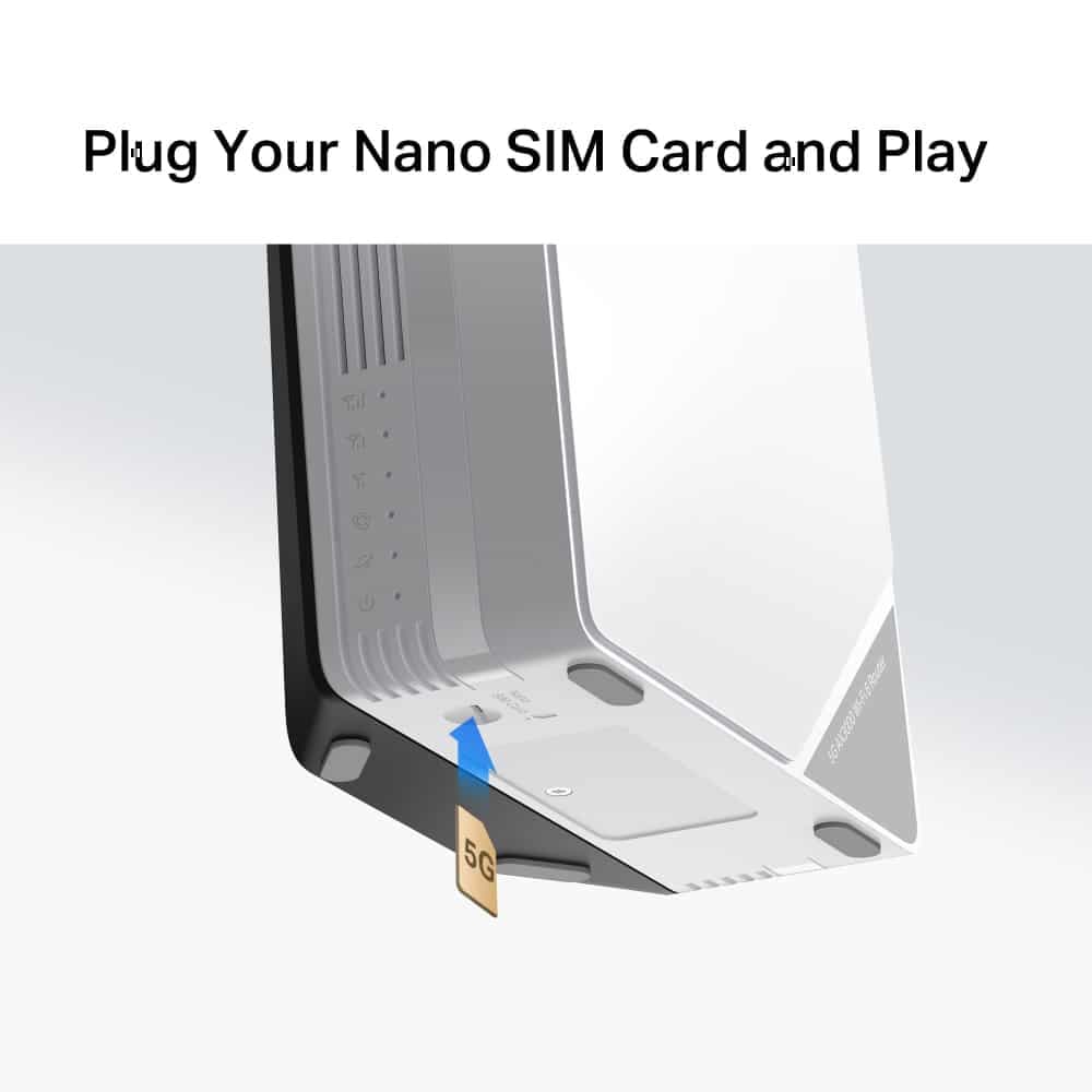 MERCUSYS Router MB520-5G με θύρα τηλεφώνου, 5G, AX3000 Dual Band WiFi 6, 3000Mbps, V.1.0 6