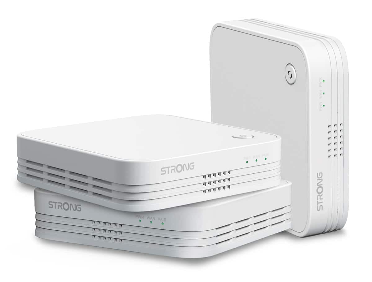 STRONG WiFi Mesh Home Kit ATRIA 1200 V2, 1200Mbps Dual Band, 3τμχ
