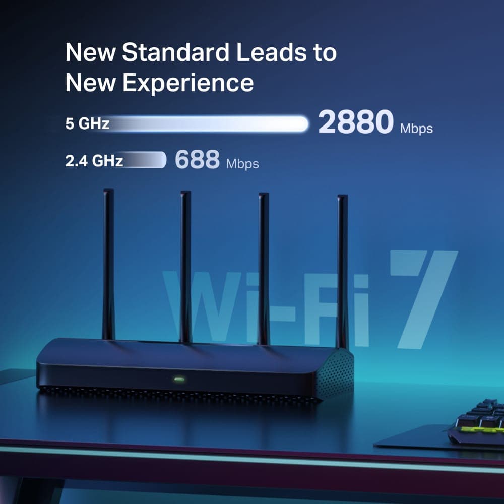 Δρομολογητής MERCUSYS MR27BE, WiFi 7, 3.6Gbps BE3600, EasyMesh, Έκδ. 1.20 5