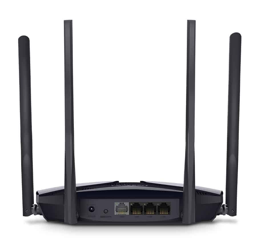 Δρομολογητής MERCUSYS MR80X, Wi-Fi 6, 3Gbps AX3000, Διπλή ζώνη 3
