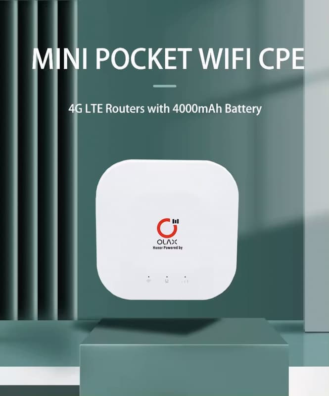 Δρομολογητής OLAX MT30, 4G LTE, WiFi 150 Mbps, 4000mAh 2