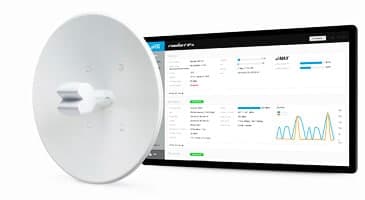 UBIQUITI κεραία 5GHz airMax 16dBi CPE για εξωτερική / εσωτερική χρήση 5
