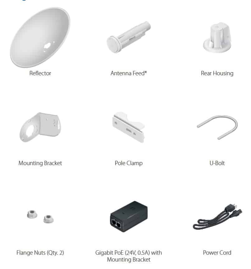 UBIQUITI UISP airMAX PowerBeam M5 400mm Bridge, 5GHz, 25dBi 4